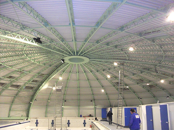 游泳池led泛光灯/隧道灯工程案例