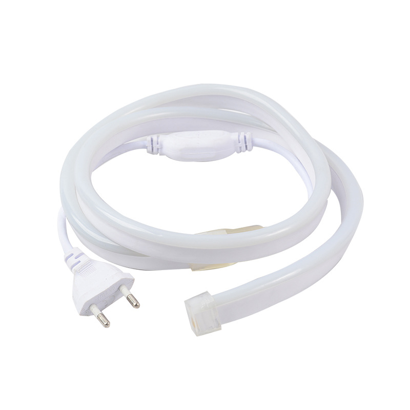 LED柔性霓虹灯带灯带单面发光户外防水硅胶6_12 高压220V